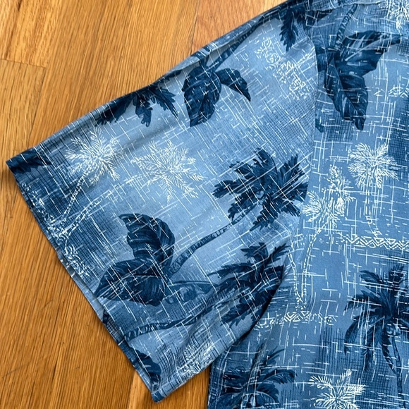 Island Shores Button Up Short Sleeve Shirt Size XL - Picture 4 of 6
